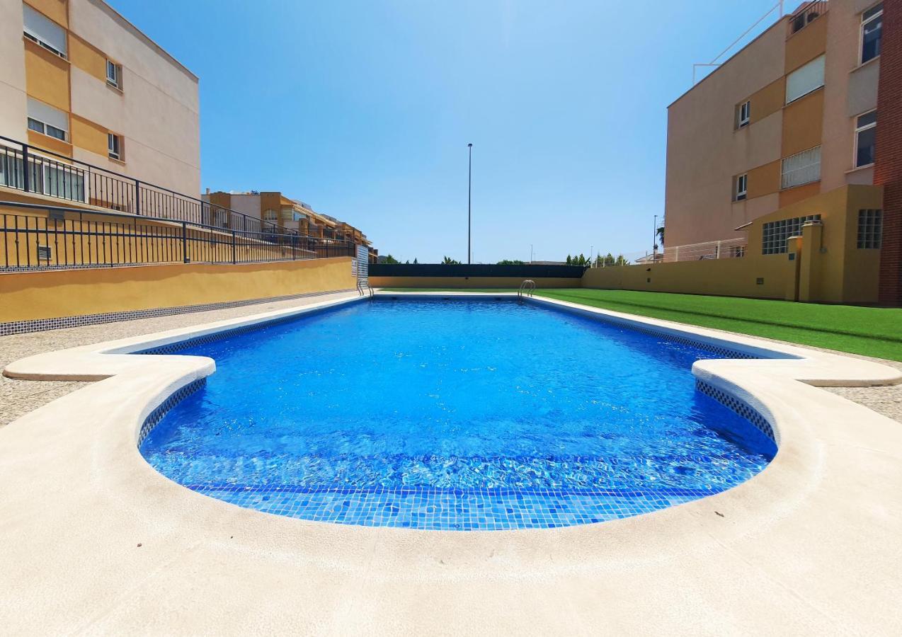 Amplia Terraza Con Piscina, Garaje Y Aire Acondicionado - By Aloha Palma Appartement Águilas Buitenkant foto