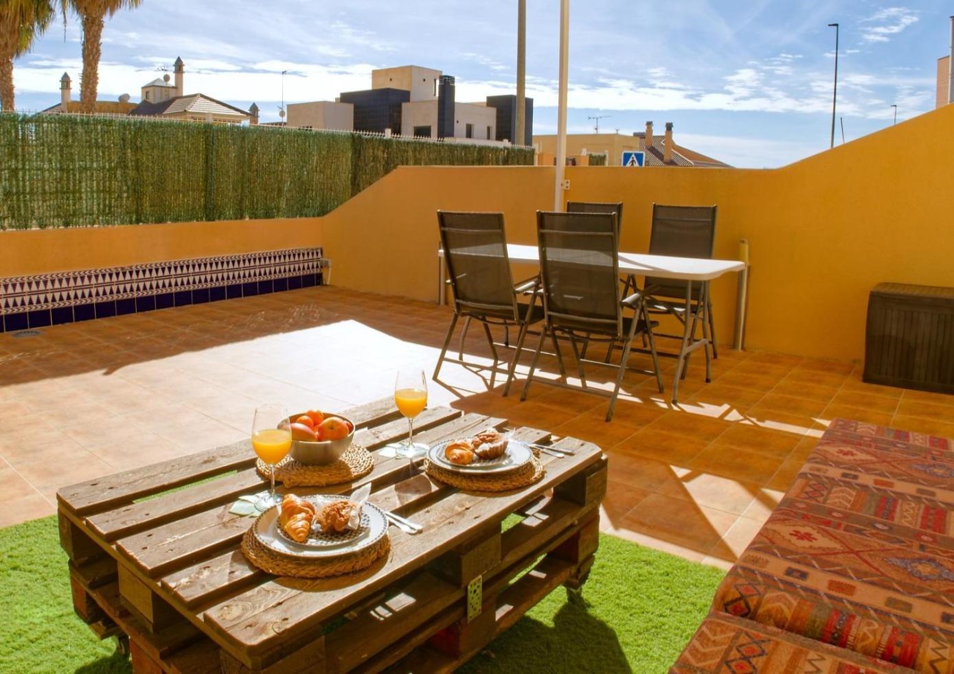 Amplia Terraza Con Piscina, Garaje Y Aire Acondicionado - By Aloha Palma Appartement Águilas Buitenkant foto